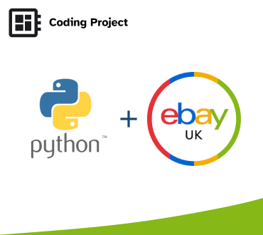 Logos of Ebay and Python